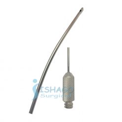 Stainless Steel Curve Luer Lock Injector Cannula