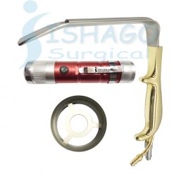 Ferreira Fiber Optic Retractor Small Light Source and Areola Marker
