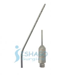 Stainless Steel Curve Luer Lock Infiltration Cannula