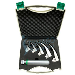 Macintosh Fiber Optic Adult Laryngoscope Set of 5 Blades