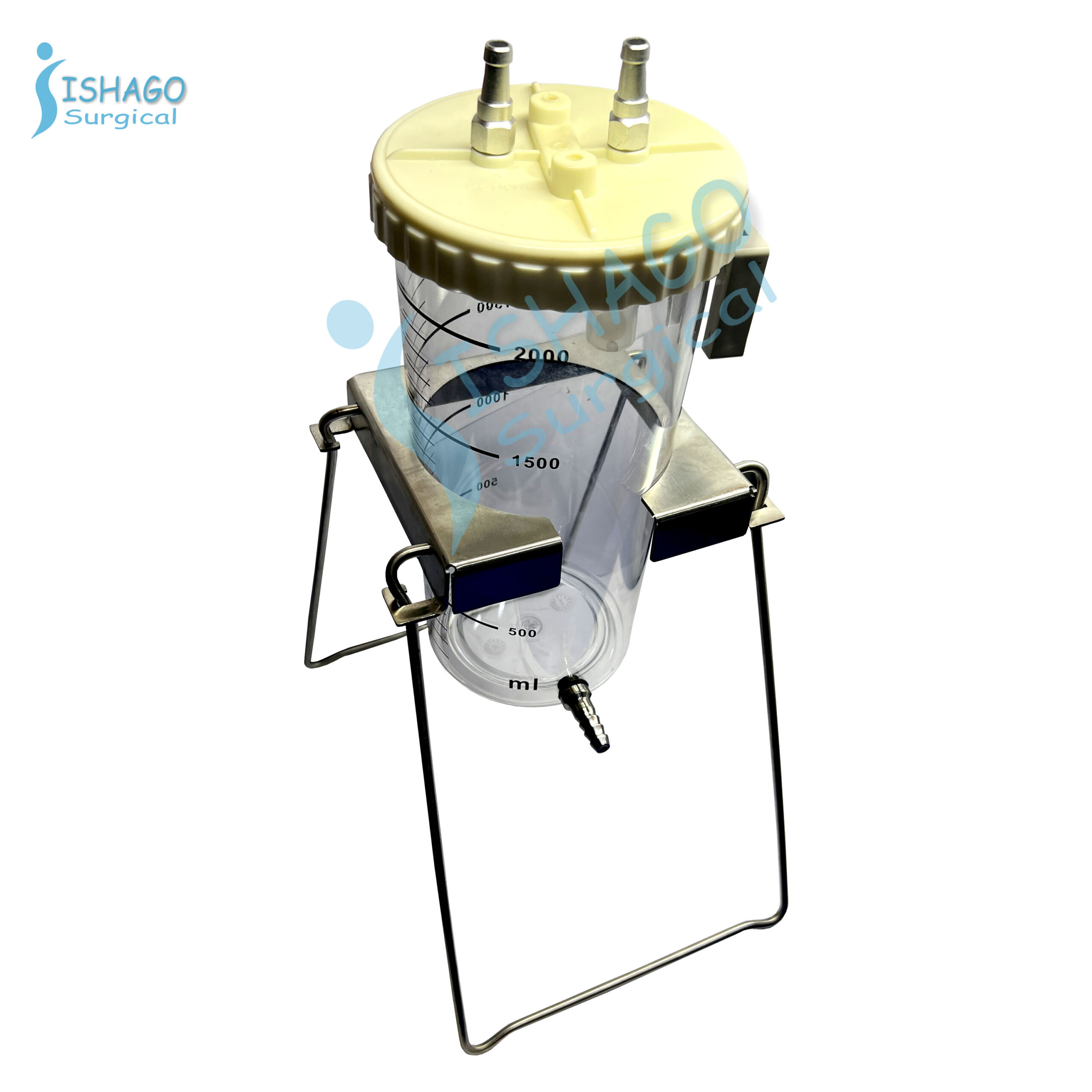 Liposuction Fat Collection Canister Jar With Stand (Art # 1042)