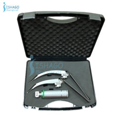 Mega Light McCoy Flexible Integrated Fiber Optic Adult Laryngoscope Set of 2 Blades