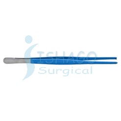 1x2 Teeth Tissue Forceps Electrosurgical Instruments For Gynecology