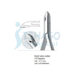 Mini Distal Cutter 0,6 - 0,7 mm can cut between