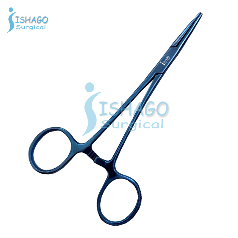 Best Quality Hemostatic Titanium Hemostate Mosquito Forceps Straight Surgical Instruments Set By ISHAGO SURGICAL (Art # 1024)