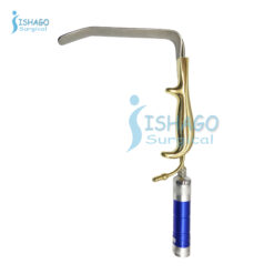 Ferreira Fiber Optic Breast Retractor With Light Guide And  Portable Light Source