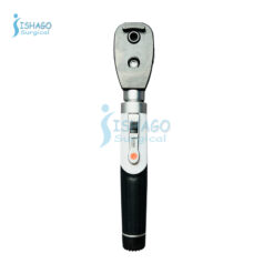 New Model Mini Professional Five Aperture Ophthalmoscope Black