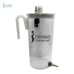 Complete Autoclavable Liposuction Fat Collection Canister Jar