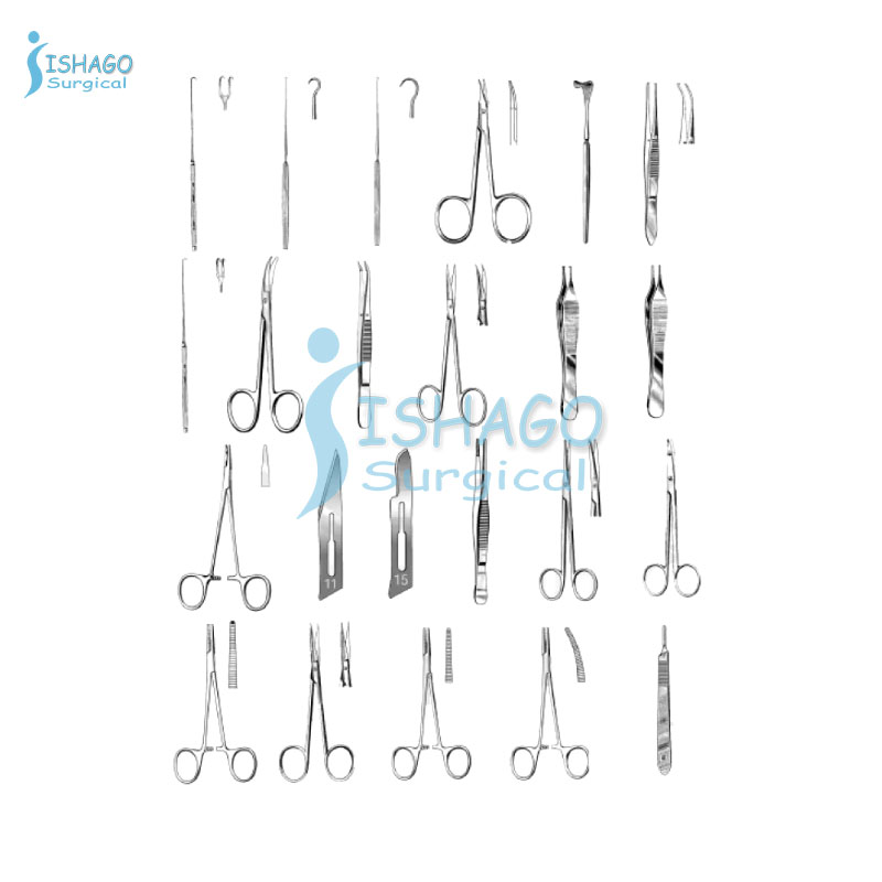 Basic Tissue Dissection Set Art # IPS-5019
